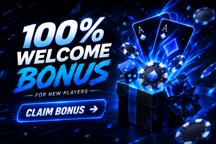 100% Welcome Bonus